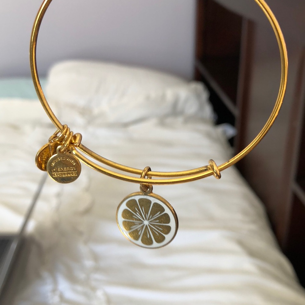 Alex and ani lemon bracelet